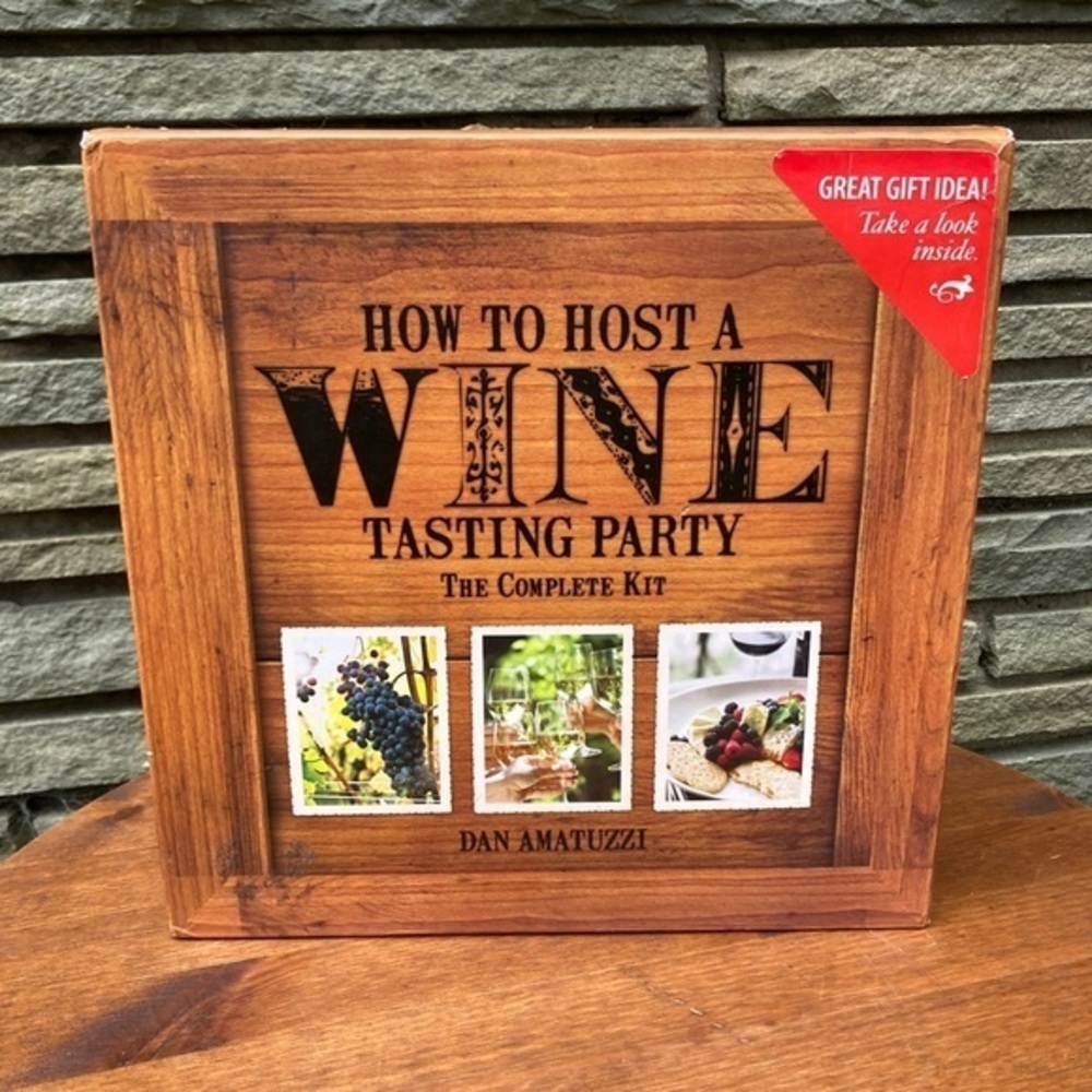 How to Host a Wine Tasting Party: the Complete Kit by Dan Amatuzzi (2015, Kit)